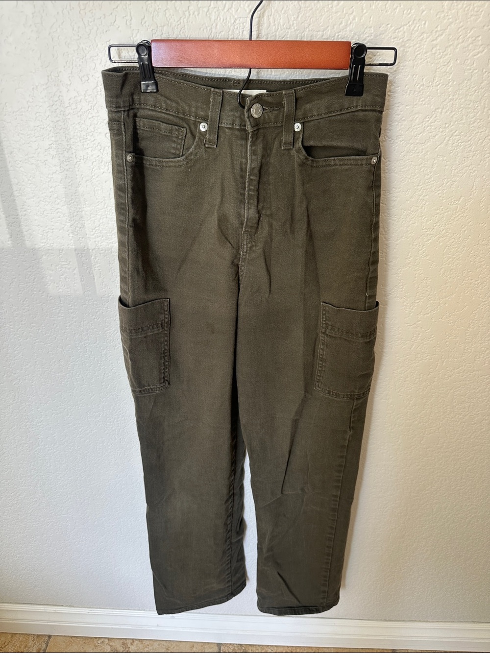 Levi's Olive Green Cargo Pants